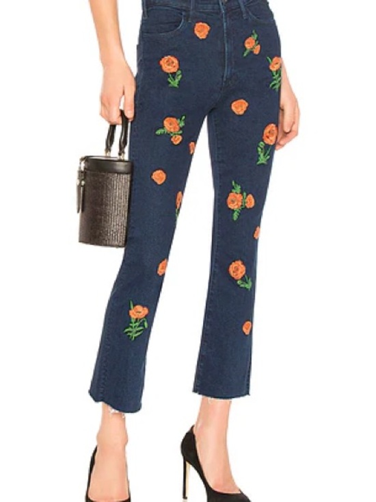 MOTHER Denim - MOTHER Field of Poppies Jeans Size 27